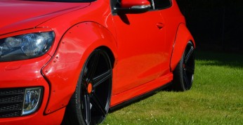 Volkswagen Golf GTI od Noak Tuning - szeroko i kontrowersyjnie