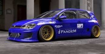 Volkswagen Golf z body-kitem Tra-Kyoto