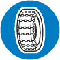 C-18, Nakaz używania łańcuchów przeciwpoślizgowych