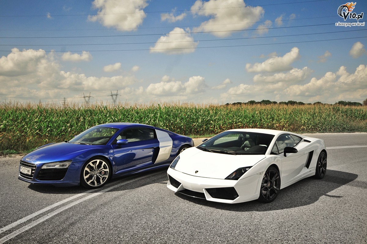 Audi r8 Lamborghini Huracan